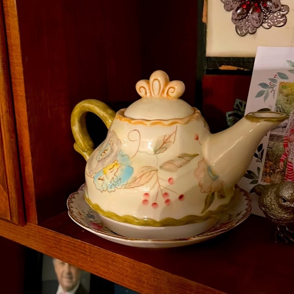Dining Tracy Porter Hand Painted Tiny Teapot Poshmark